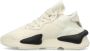 Y-3 Lage sneakers van glad leer en neopreen Beige - Thumbnail 9