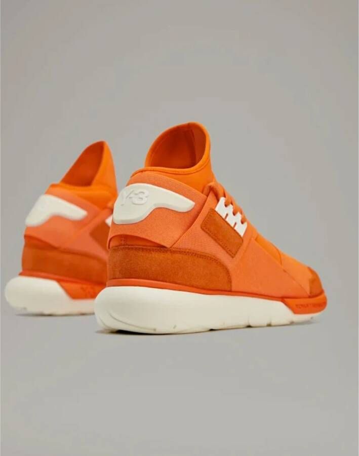 Y-3 Herensneakers: Stijl en Comfort Oranje Heren