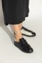 Y-3 Zwarte en witte sneakers met leren zool Black Unisex - Thumbnail 3