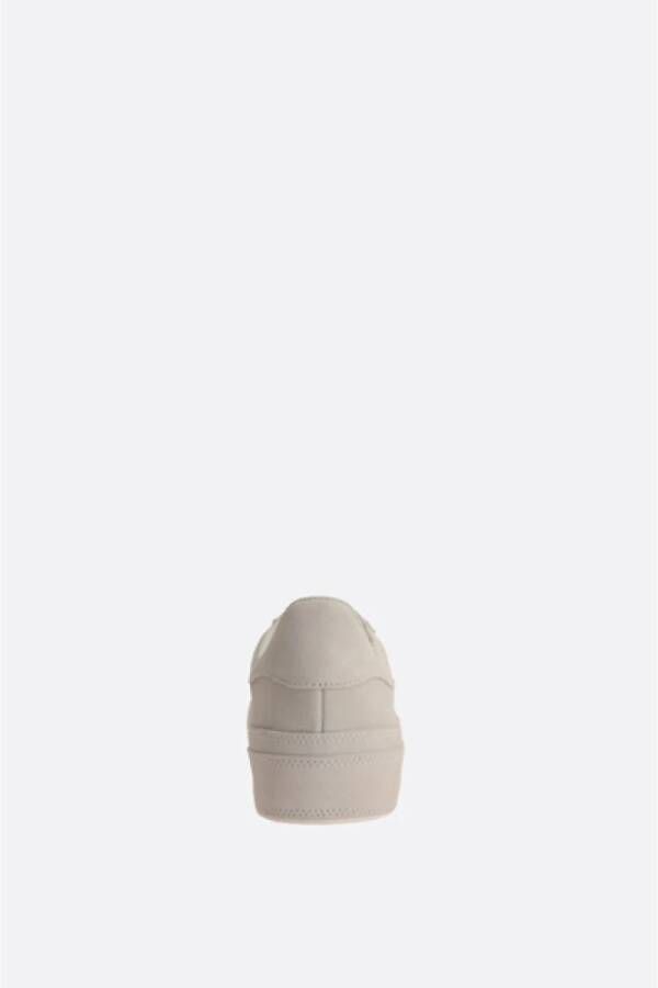 Y-3 Witte Leren Sneakers White Heren