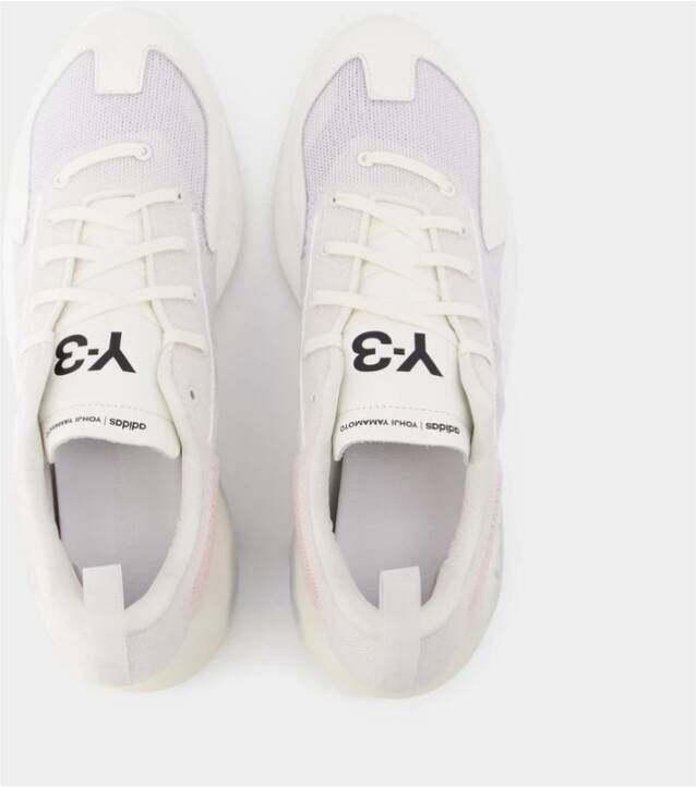 Y-3 Oranje Orisan Sneakers Verhoog je stijl Wit Unisex