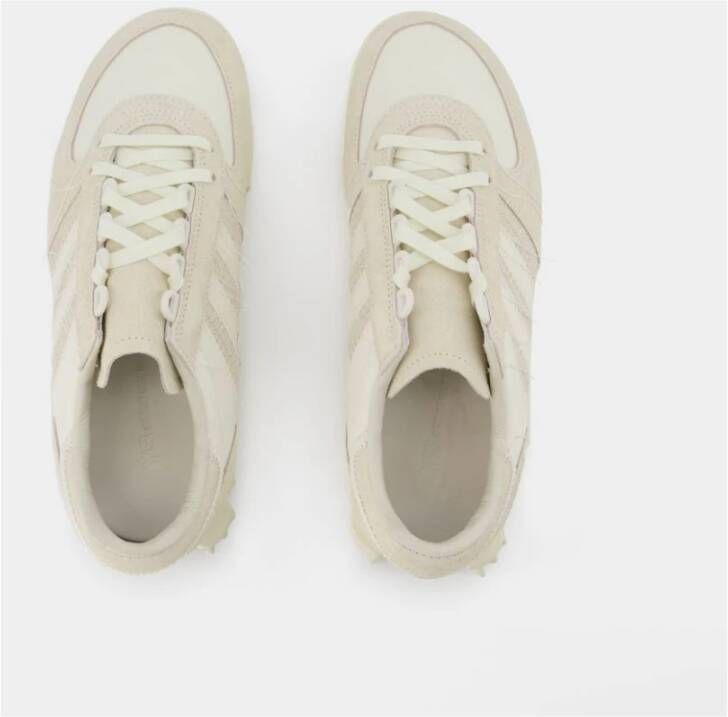 Y-3 Off-White Leren Marathon Tr Sneakers Wit Unisex