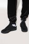 Y-3 Zwarte Suède Sneaker met Logo Detail Zwart - Thumbnail 3