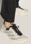 Y-3 Mesh Veterschoenen met Logo Details Beige - Thumbnail 7
