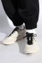 Y-3 Mesh Veterschoenen met Logo Details Beige - Thumbnail 14