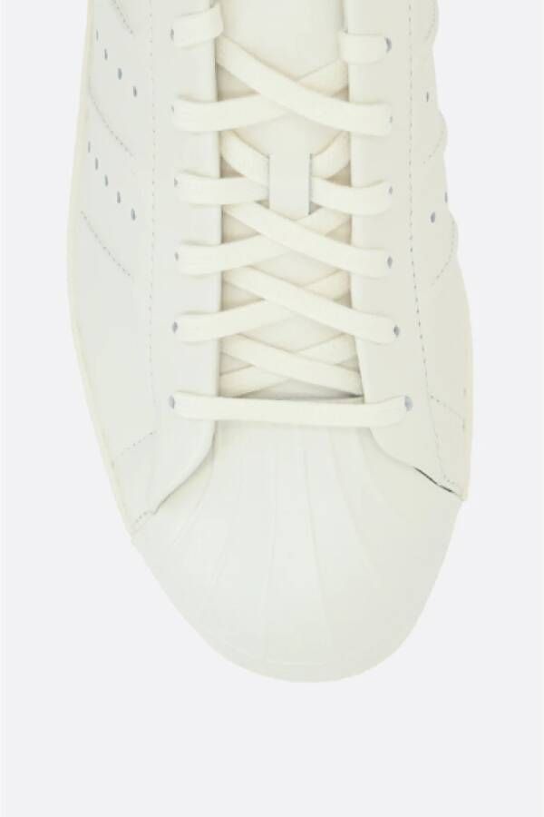 Y-3 Witte Lage-Top Leren Sneakers White Dames