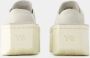 Y-3 Witte Leren Renga Lo Sneakers Beige Heren - Thumbnail 3