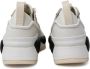 Y-3 Witte leren sneakers met opvallend logo detail White Heren - Thumbnail 4