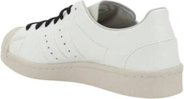 Y-3 Witte Leren Sneakers White Heren