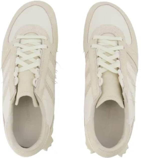 Y-3 Witte Leren Sneakers Wit Dames