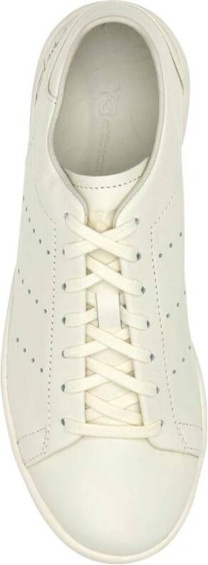 Y-3 Witte leren Stan Smith sneakers White Dames