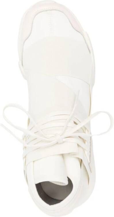 Y-3 Witte Qasa Sneakers Wit Heren