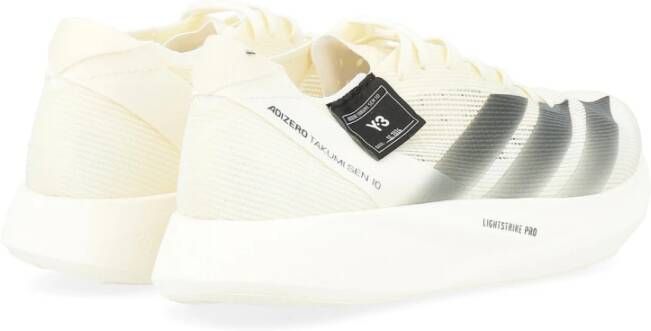 Y-3 Witte Stoffen Sneaker met Carbon Energyrods Multicolor Heren