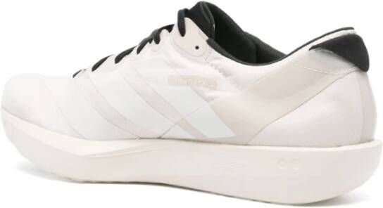 Y-3 Zilveren Sneakers met Beige Details Gray Heren