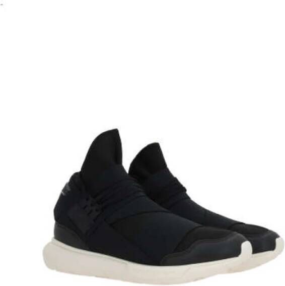 Y-3 Lage Qasa Sneakers met Stretch Mesh Black - Foto 3