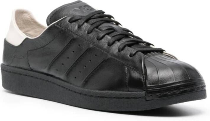 Y-3 Zwarte Sneakers Aw24 Superstar Stijl Black Heren