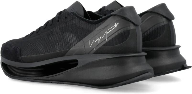 Y-3 Zwarte Sneakers met Lightstrike Demping Black Heren