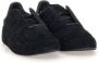 Y-3 Zwarte Suède Sneaker met Logo Detail Zwart - Thumbnail 12