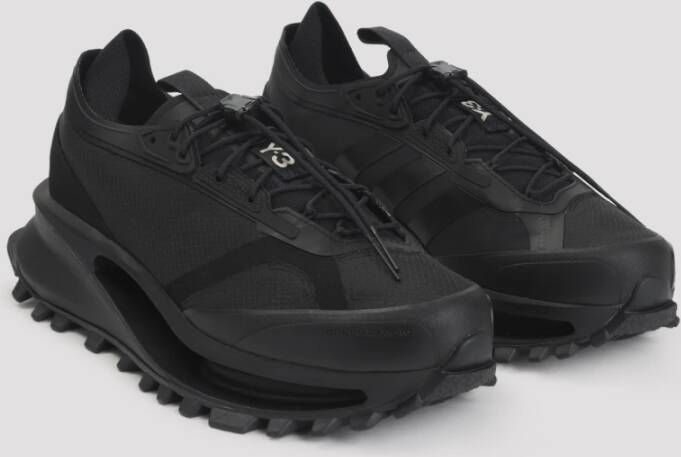 Y-3 Zwarte Sneakers voor Moderne Levensstijl