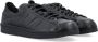 Y-3 Zwarte Superstar Sneakers met Premium Leer Black - Thumbnail 7