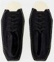 Y-3 Zwart Wit Leren Sneakers Renga Hi Zwart Dames - Thumbnail 4