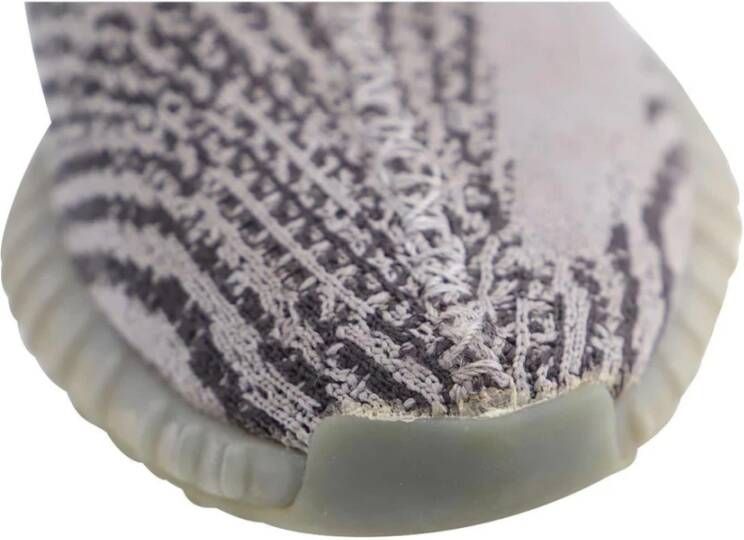 Yeezy Grijze Gebreide Sneakers met Dikke Zool