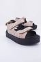 Yellow Gewatteerde Platte Sandalen - Thumbnail 2