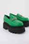 Yellow Stijlvolle Loafers met Versiering - Thumbnail 4