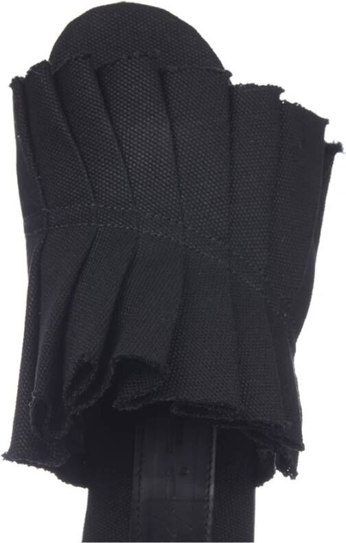 Yohji Yamamoto Canvas Plissé Sandaal