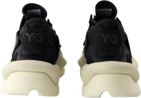 Yohji Yamamoto Pre-owned Leather sneakers Black Dames