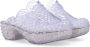 Y Project Heldere Witte Melissa Court Clog Schoenen White Dames - Thumbnail 2