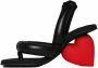 Yume Hoge hiel sandalen Zwart Dames - Thumbnail 2