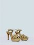 Yves Saint Laurent Vintage Pre-owned Canvas sandals Beige Dames - Thumbnail 3