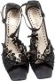 Yves Saint Laurent Vintage Pre-owned Canvas sandals Black Dames - Thumbnail 2