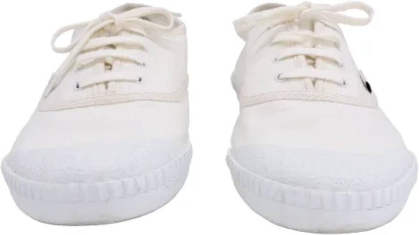 Yves Saint Laurent Vintage Pre-owned Canvas sneakers White Heren