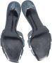 Yves Saint Laurent Vintage Pre-owned Cotton sandals Blue Dames - Thumbnail 6