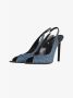 Yves Saint Laurent Vintage Pre-owned Denim heels Blue Dames - Thumbnail 4