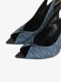 Yves Saint Laurent Vintage Pre-owned Denim heels Blue Dames - Thumbnail 5