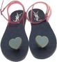 Yves Saint Laurent Vintage Pre-owned Fabric sandals Black Dames - Thumbnail 2