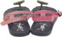 Yves Saint Laurent Vintage Pre-owned Fabric sandals Black Dames - Thumbnail 4
