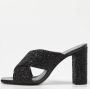 Yves Saint Laurent Vintage Pre-owned Fabric sandals Black Dames - Thumbnail 2