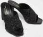 Yves Saint Laurent Vintage Pre-owned Fabric sandals Black Dames - Thumbnail 4