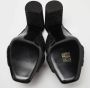 Yves Saint Laurent Vintage Pre-owned Fabric sandals Black Dames - Thumbnail 6