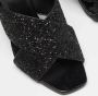 Yves Saint Laurent Vintage Pre-owned Fabric sandals Black Dames - Thumbnail 7