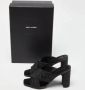 Yves Saint Laurent Vintage Pre-owned Fabric sandals Black Dames - Thumbnail 9