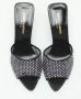 Yves Saint Laurent Vintage Pre-owned Fabric sandals Black Dames - Thumbnail 2