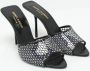 Yves Saint Laurent Vintage Pre-owned Fabric sandals Black Dames - Thumbnail 3
