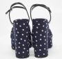 Yves Saint Laurent Vintage Pre-owned Fabric sandals Blue Dames - Thumbnail 5