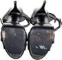Yves Saint Laurent Vintage Pre-owned Fabric sandals Gray Dames - Thumbnail 5