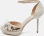 Yves Saint Laurent Vintage Pre-owned Fabric sandals White Dames - Thumbnail 2